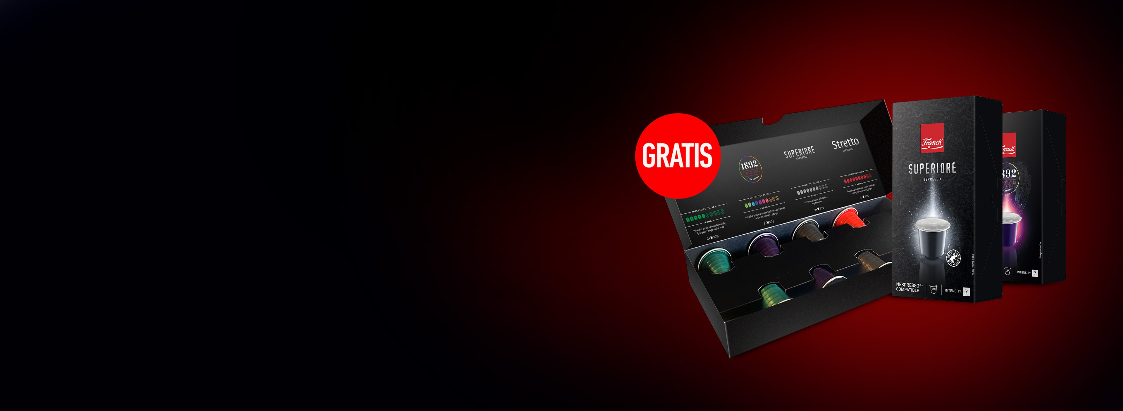 Franck Nespresso® Sampling kutija