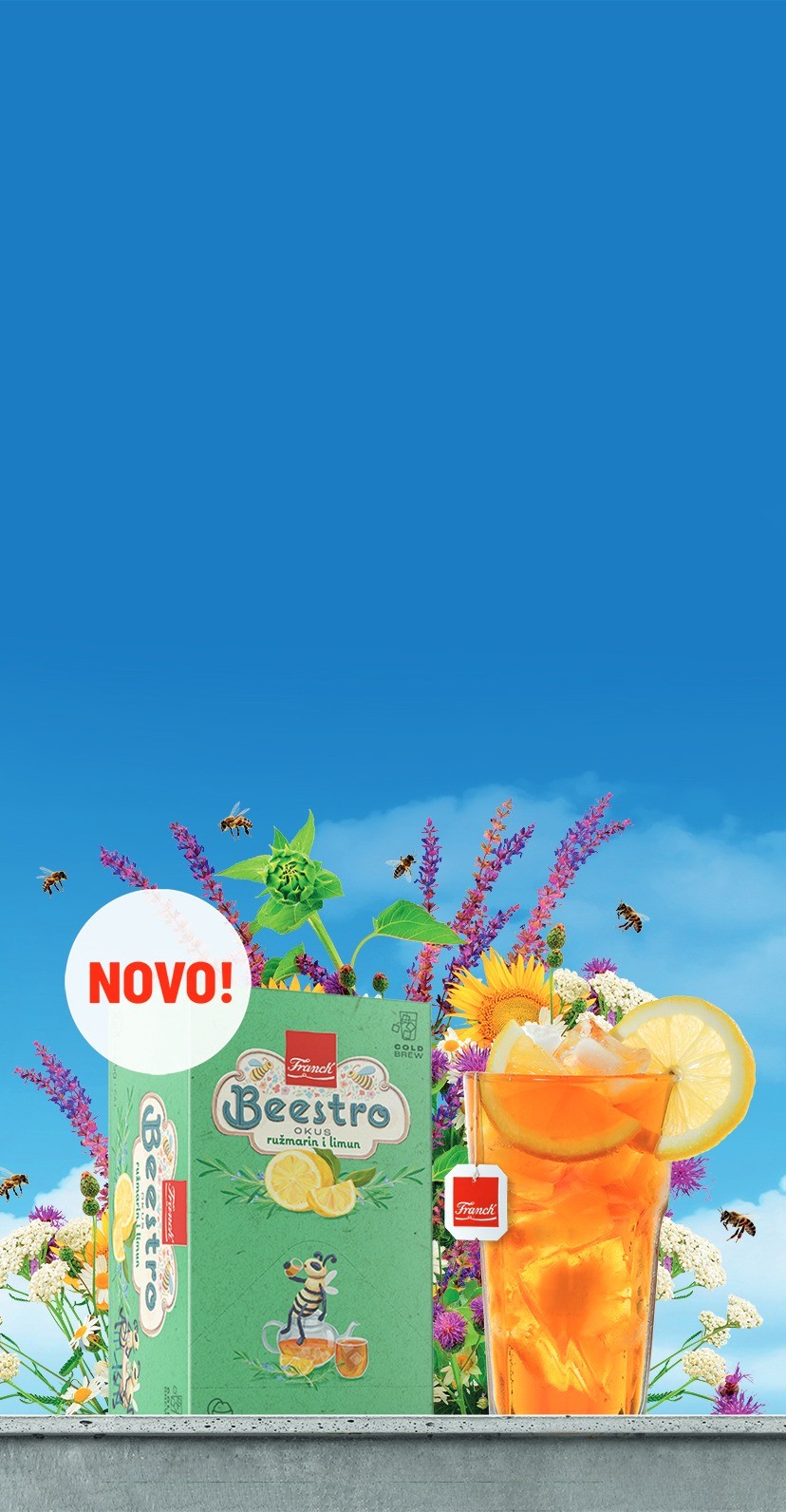 Beestro čaj ružmarin limun