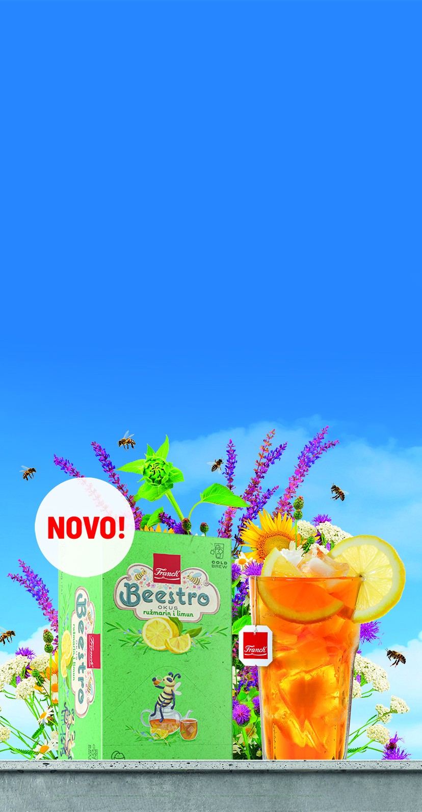 Beestro tea rosemary and lemon