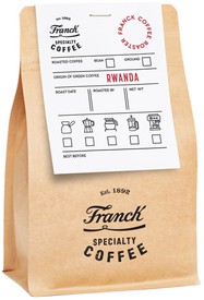 Franck Specialty kava Rwanda pakiranje 200g u zrnu ili mljevena