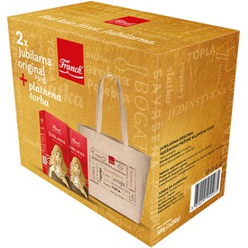 Promo pakiranje - Franck Jubilarna kava Original pakiranje od dvije Ciglice plus Platnena torba Gratis